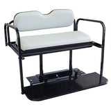 Yamaha G19-G20-G21-G22 Golf Cart Rear Flip Seat Kit with Steel Frame