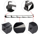 Universal Golf Cart 5 Panel Mirror for EZGO, Club Car, Yamaha Wide Angle Rear View Mirror