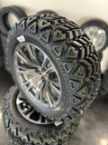 14” GOLF CART ‘VECTOR’ WHEELS WITH 23” ALL TERRAIN TIRES SET