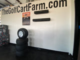 Set of 4 Golf Cart Tires and Wheels (pre-mounted)