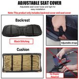 Golf Cart Farm- Club Car DS Diamond Seat Cover- Black