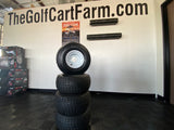 Set of 4 Golf Cart Tires and Wheels (pre-mounted)