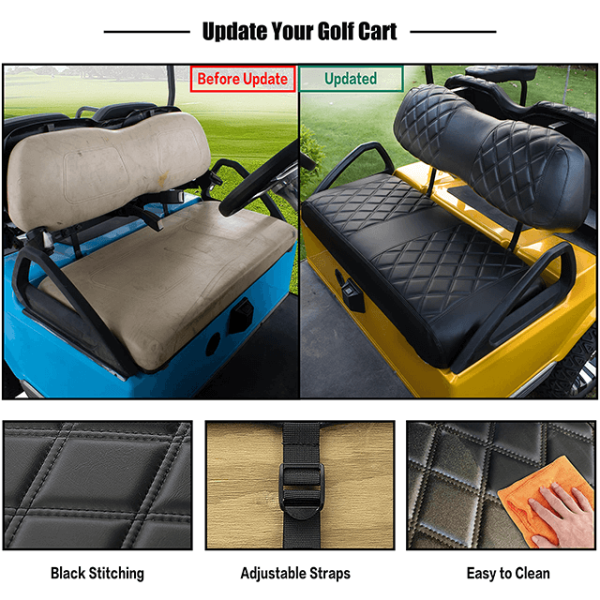 Golf Cart Diamond Seat Covers for Club Car