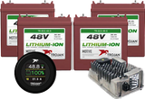 Trojan® - 48Volt 120Ah Four Battery Complete Bundle