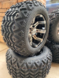 10” Tempest Golf Cart Wheels and All Terrain Tires