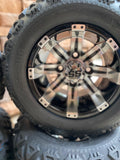 10” Tempest Golf Cart Wheels and All Terrain Tires