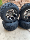 10” Tempest Golf Cart Wheels and All Terrain Tires