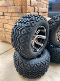 10” Tempest Golf Cart Wheels and All Terrain Tires
