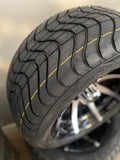12” Kraken Golf Cart Wheels Mounted to 215/40-12 Low Profile Tires