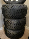 12” Terminator Golf Cart Wheels Mounted to 215/40-12 Low Profile Tires