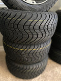 12” Storm Trooper Golf Cart Wheels Mounted to 215/40-12 Low Profile Tires