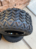10” VAMPIRE GOLF CART WHEELS AND ALL TERRAIN TIRES