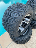 10” STORM TROOPER GOLF CART WHEELS AND ALL TERRAIN TIRES