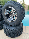10” STORM TROOPER GOLF CART WHEELS AND ALL TERRAIN TIRES
