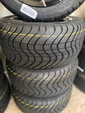12” Rally- Golf Cart Wheels Mounted to 215/40-12 Low Profile Tires