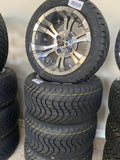 Best Selling - 12" Golf Cart Wheels Mounted to 215/40-12 Low Profile Tires