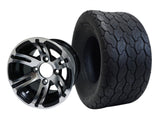 10" Bulldog Wheels & Tire Combo