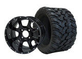 12" Night Stalker Wheels & Tire Combo