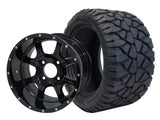 12" Night Stalker Wheels & Tire Combo