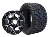 12" Rally Wheels & Tire Combo