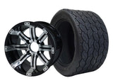 12" Tempest Wheels & Tire Combo