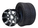 12" Tempest Wheels & Tire Combo