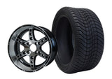 14" Turbine Wheels & Tire Combo