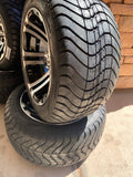 12” Bulldog Wheels Mounted to 215/40-12 Low Profile Tires