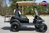 12" NIGHT STALKER ALUMINUM GOLF CART WHEELS and 23" AT TIRES (SET OF 4)