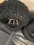 10” Kraken Wheels Mounted to 18x9-10 All Terrain Tires