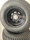 20" Turf Tires with 10" Black Wheels