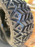 14” Wheels Mounted to 23” All Terrain Tires