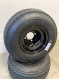 Set of 4 Golf Cart Tires and Wheels (Pre-mounted)