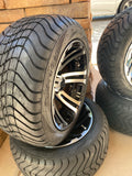 12” Bulldog Wheels Mounted to 215/40-12 Low Profile Tires