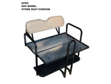 EZGO RXV- Rear Flip Seat Kit. GREAT GOLF CART BACKSEAT (FOR EZGO RXV 2008-2015 MODEL)