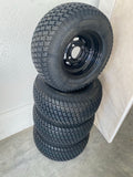 20" Turf Tires with 10" Black Wheels