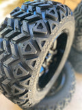14” Wheels Mounted to 23” All Terrain Tires