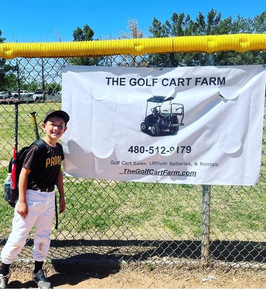 The Golf Cart Farm Sponsors Chandler, AZ National Little League