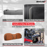 Commander Rear Seat Cushions, G250/G300, Caramel