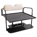 EZGO RXV Golf Cart Rear Flip Seat Kit with Steel Frame | Compatible with 2008 and Newer EZGO RXV Models