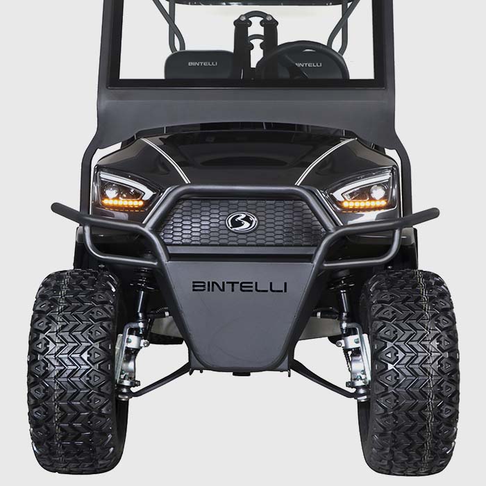 2026 Bintelli Nexus Lifted 6 Passenger in White – The Golf Cart Farm