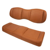 MadJax Aspen Rear Seat Cushions, Genesis 250/300, Caramel Brown