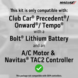 MadJax Kinect Kit, CC Prec/Onw/Tempo w/Bolt Batt + Navitas TAC2