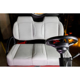 MadJax Aspen Front Seat Cushions, EZGO TXT/RXV, Fog Gray