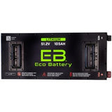 Eco Battery 48v -"Skinny" Lithium Golf Cart Battery Bundle