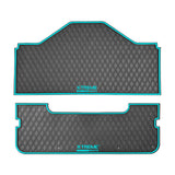 Xtreme Floor Mat Set, Evolution D5 (2+2), Sky Blue-GCM86AC