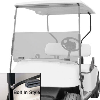 RedDot® Clear Bolt-On Folding Windshield – EZGO Freedom TXT-T48 (2014-Up)