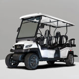 2024 Bintelli - Beyond in White 6PR Limo Golf Cart w/ Lithium Battery