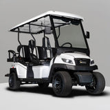 2024 Bintelli - Beyond in White 6PR Limo Golf Cart w/ Lithium Battery