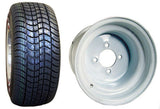 RHOX 205/50-10" Wheel & Tire Combo (18" Tall Pre-Mounted)